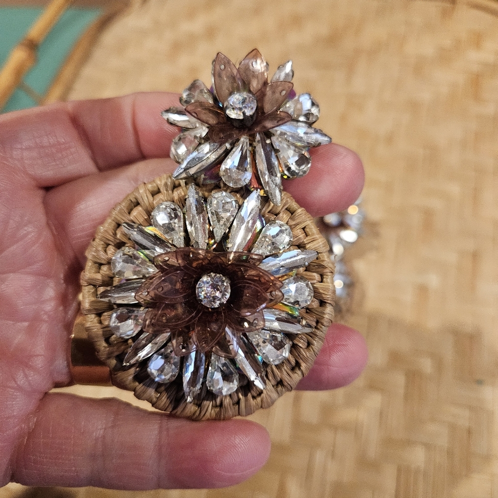 Mignonne Gavigan Cherie Drop Raffia Earrings - Picture 4 of 9